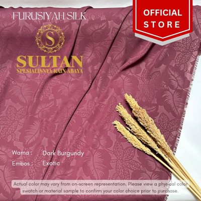 Embos Furusiyah Silk Dark Burgundy